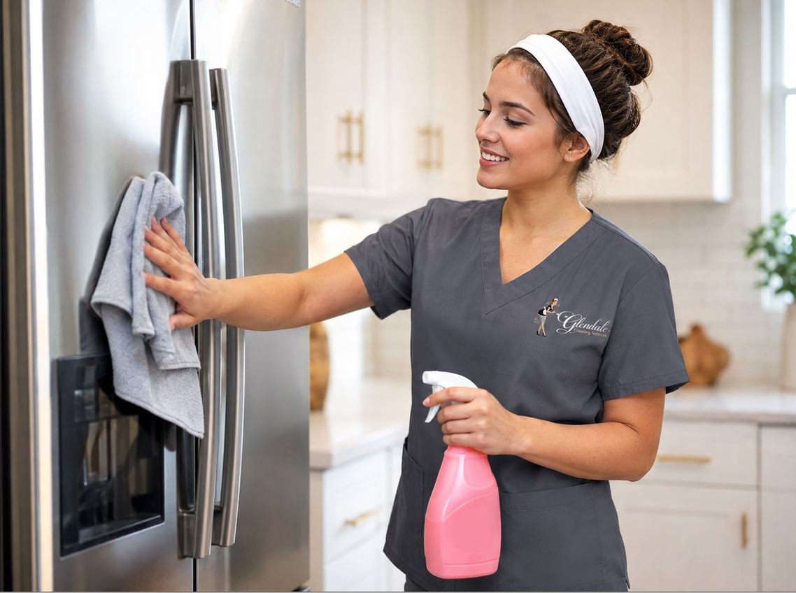 Refrigerator cleaning in Glendale, CA