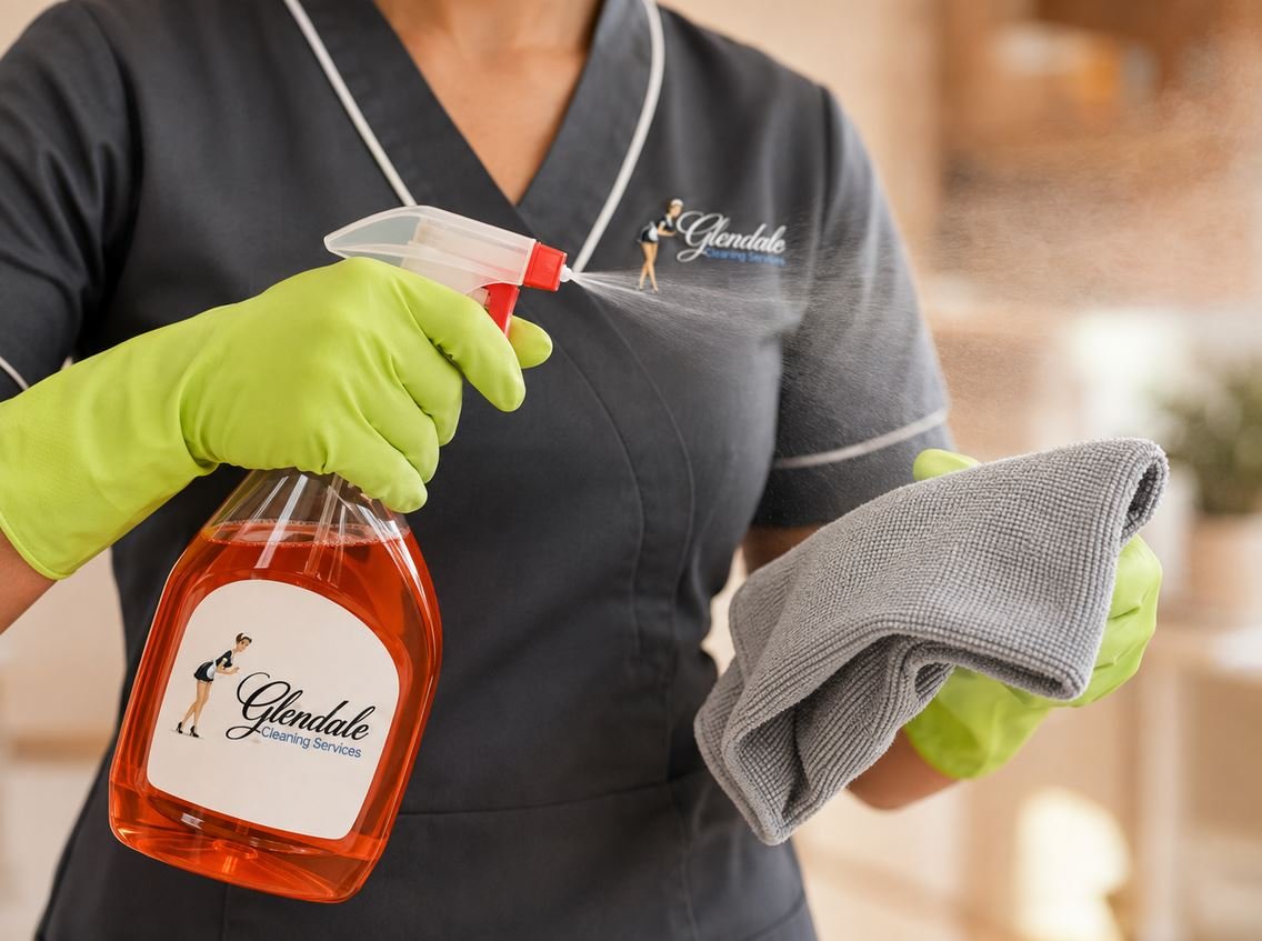 Deep cleaning a Glendale, CA home